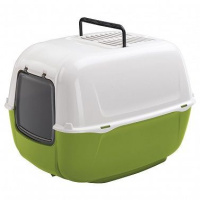Ferplast Туалет PRIMA PAL BOX угольный, закрытый, 52,5*38*39,5 см