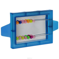 Игрушка для птиц Зеркало "Бусы" 60*125мм