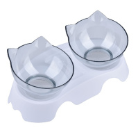 Набор мисок для животных на подставке, 2*300мл, 30*15*11см