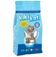 KikiKat Наполнитель для кошачьего туалета бентонитовый комкующийся Натура