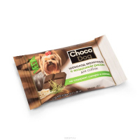 Веда Choco Dog лакомство для собак, Молочный шоколад с воздушным рисом
