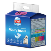 Cliny Подгузники для собак и кошек 15-30 кг XL (7шт.)
