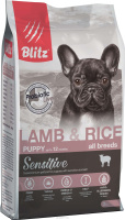 Blitz Puppy Sensitive Lamb&Rice Сухой корм для щенков, Ягненок и рис