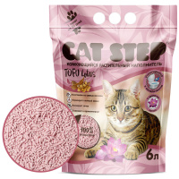 Наполнитель Cat Step Tofu Lotus 6л, растительный комкующийся