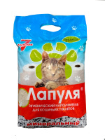 Лапуля Минеральный впитывающий наполнитель средняя фракция