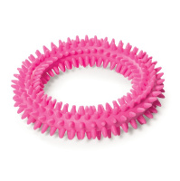 Triol Игрушка для собак из цельнолитой резины Кольцо с шипами, 11,5см (в ассортименте)