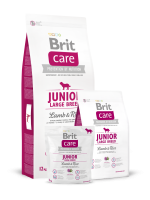 Brit Care Dog Junior Large Breed Lamb&Rice Сухой корм для щенков крупных пород, Ягненок