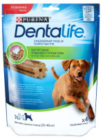 Dentalife Лакомство для собак крупных пород для поддержания здоровья полости рта, 142г