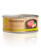 GD Консервы для кошек Филе тунца с мясом краба 70г