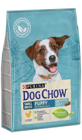Dog Chow Puppy Small Breed Сухой корм для щенков мелких пород, Курица
