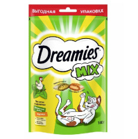 Dreamies Mix Лакомство для кошек, Кошачья мята и курица