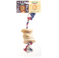 TitBit Dog Галеты из кожи 3шт + канат 10мм