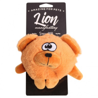 Lion Игрушка для собак Мишка-колобок LMG-D0055-B, 12см