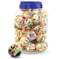 Triol Игрушка для кошек Мяч разноцветный, d3,5см (цена за 1шт)