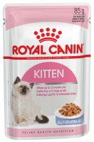 Royal Canin 85г пауч Kitten Instinctive Влажный корм для котят от 4 до 12 месяцев (желе)