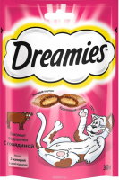 Dreamies 30г Лакомство для кошек Говядина