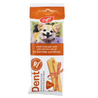 Tit Bit Жевательный снек Dent со вкусом цыпленка для мини пород, 20г