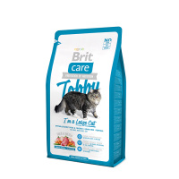 Brit Care Cat 2кг Tobby Сухой корм для взрослых кошек крупных пород