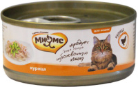 Мнямс Влажный корм для взрослых кошек, Курица в нежном желе 
