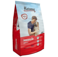Karmy Adult Medium Сухой корм для взрослых собак средних пород, Телятина