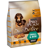 Pro Plan Duo Delice Сухой корм для взрослых собак мелких и миниатюрных пород, Курица