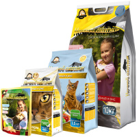 Ночной охотник Сухой корм для взрослых кошек, Курица и рис