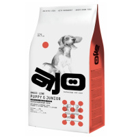 AJO Puppy&Junior Сухой корм для щенков средних и крупных пород, Индейка с гречкой