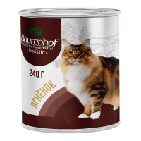 Baurenhof Holistic 240г конс. Влажный корм для взрослых кошек, Ягненок