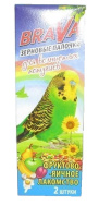 ПАЛОЧКИ БРАВА ДЛЯ ПОПУГАЕВ ФРУКТОВО-ЯИЧНЫЕ