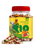 RIO 150г Лакомство для средних и крупных попугаев Овощная смесь