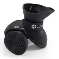 Triol Сапожки для собак Прогулка черные S, 4*3*4см