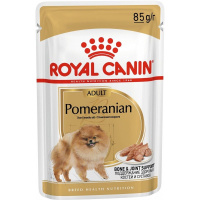 Royal Canin Pomerenian Adult Влажный корм для собак породы Померанский шпиц в паштете, 85г