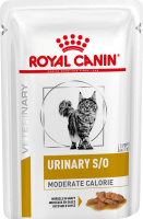 Royal Canin 85г пауч Urinary S/O Moderate calorie Влажный корм для кошек (соус)