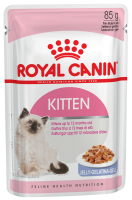 Royal Canin 3+1*85г пауч Kitten Instinctive Влажный корм для котят от 4 до 12 месяцев (желе)