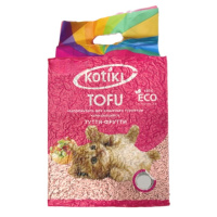 Kotiki Наполнитель Tofu Тутти Фрутти растительный комкующийся 