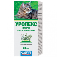 Уролекс Капли урологические для собак и кошек, 20мл