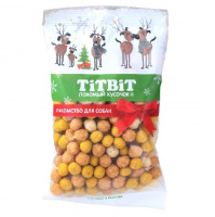 TitBit Dog Поп-корн лакомство для собак Новогодняя коллекция