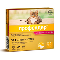 Профендер спот он для кошек 5,0-8,0кг (цена за 1 пип.)