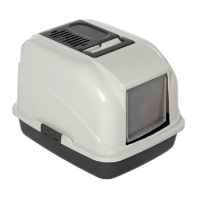 Чистый котик Туалет для кошек Чистый котик с фильтром, закрытый, 50*40*41см