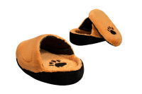 Дарэлл Домик Zoo-M Slipper для собак, рыжий, с подушкой, 50*32*26см