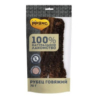 Мнямс Лакомство для собак Рубец говяжий, 70г