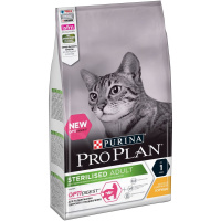 Pro Plan 400г Sterilised OptiDigest Сухой корм для взрослых стерилизованных кошек с чув&пищ Курица