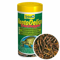 Tetra 250 мл ReptoDelica Grasshoppers Лакомство для водних черепах (кузнечики)