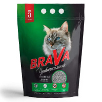 Brava Наполнитель комкующийся универсальный для кошек, 5л