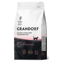 Grandorf Cat Vet Diet Urinary S/O Turkey Сухой корм диета для кошек для растворения струвитных камней, Индейка