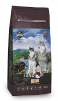Landor Сухой корм для взрослых собак всех пород, Рыба и рис