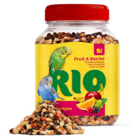 RIO 180г Лакомство для волнистых попугайчиков Фруктово-ягодная смесь