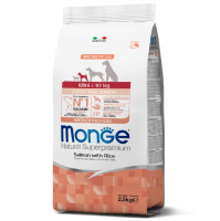 Monge Dog Monoprotein Puppy&Junior Mini Сухой корм для щенков мелких пород, Лосось и рис