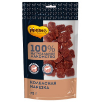 Мнямс Лакомство для собак Колбасная нарезка, 75г