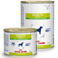 Royal Canin Diabetic Special Low Carbohydrate влажный корм диета с низким содержанием углеводов для взрослых собак, страдающих сахарным диабетом